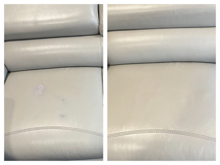 leather repair sofa white repair
