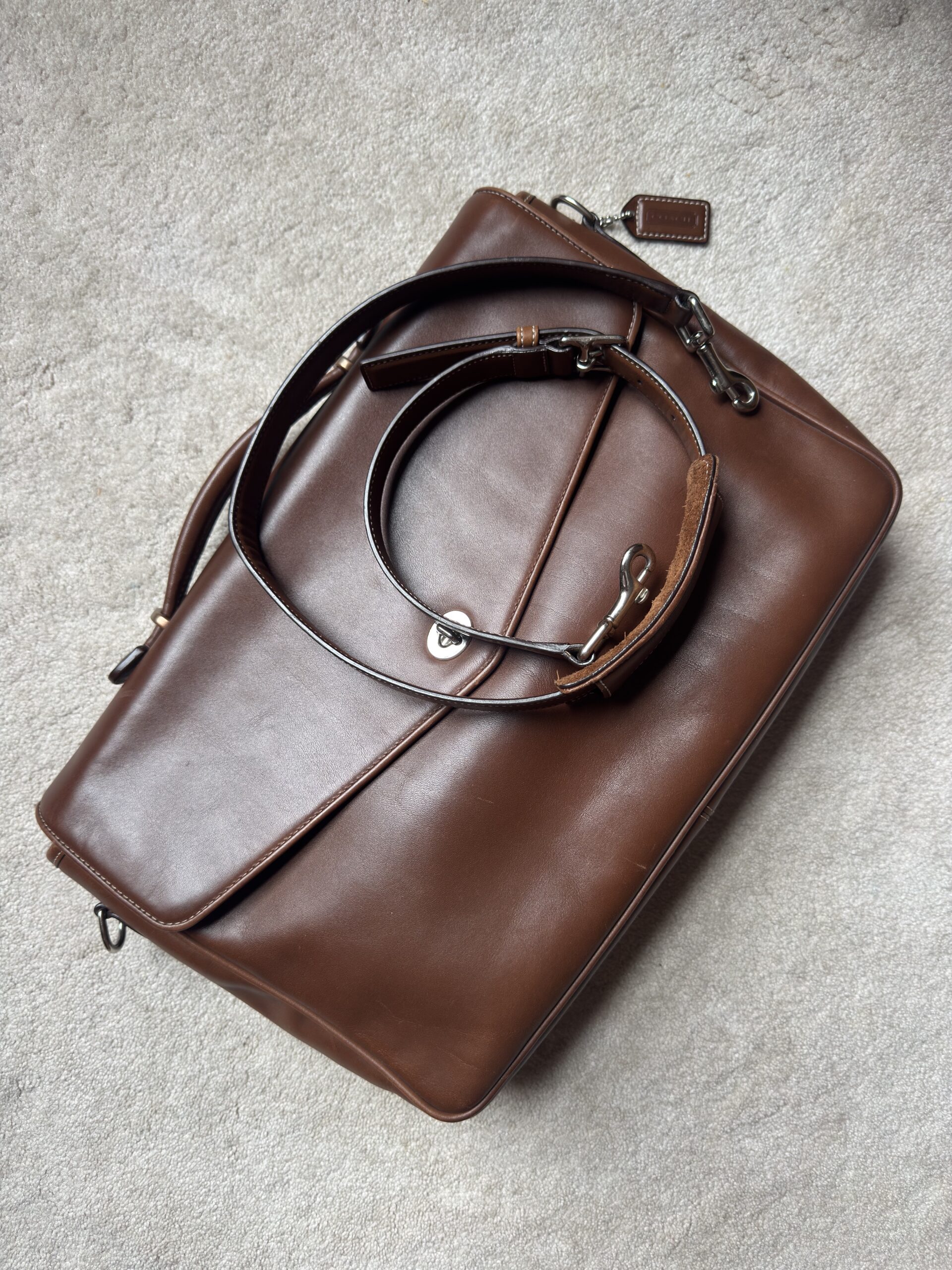 Coach Lexington Leather Messenger Bag - F06457